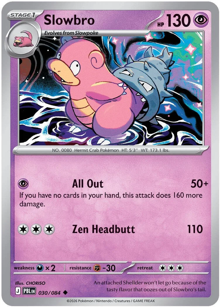 Slowbro - Pitch Black Pokemon TCG Card