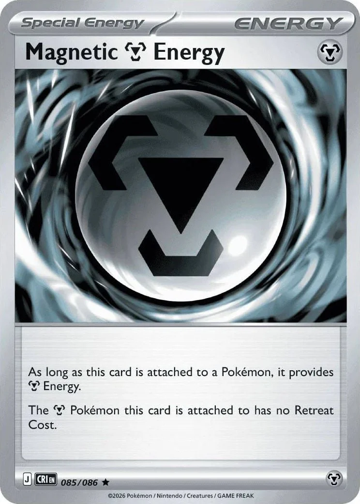Magnetic Metal Energy - Chaos Rising Pokemon TCG Card