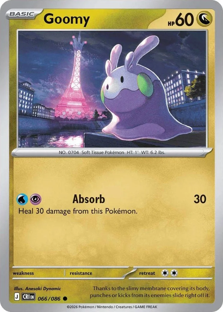 Goomy - Chaos Rising Pokemon TCG Card