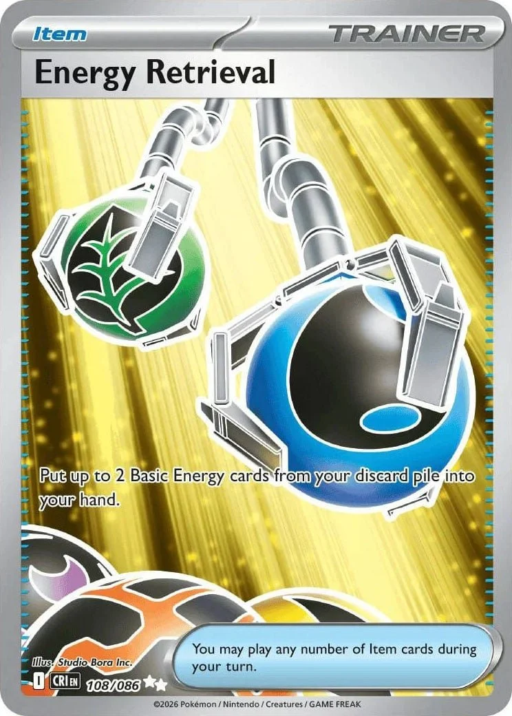 Energy Retrieval - Chaos Rising Pokemon TCG Card