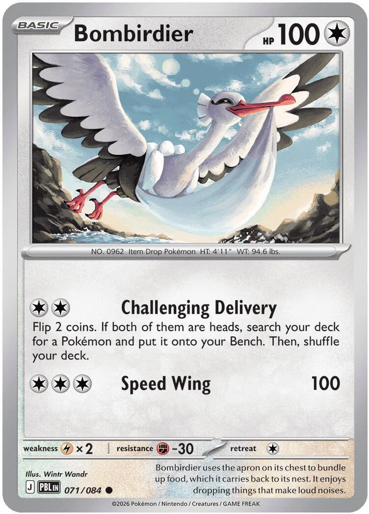 Bombirdier - Pitch Black Pokemon TCG Card