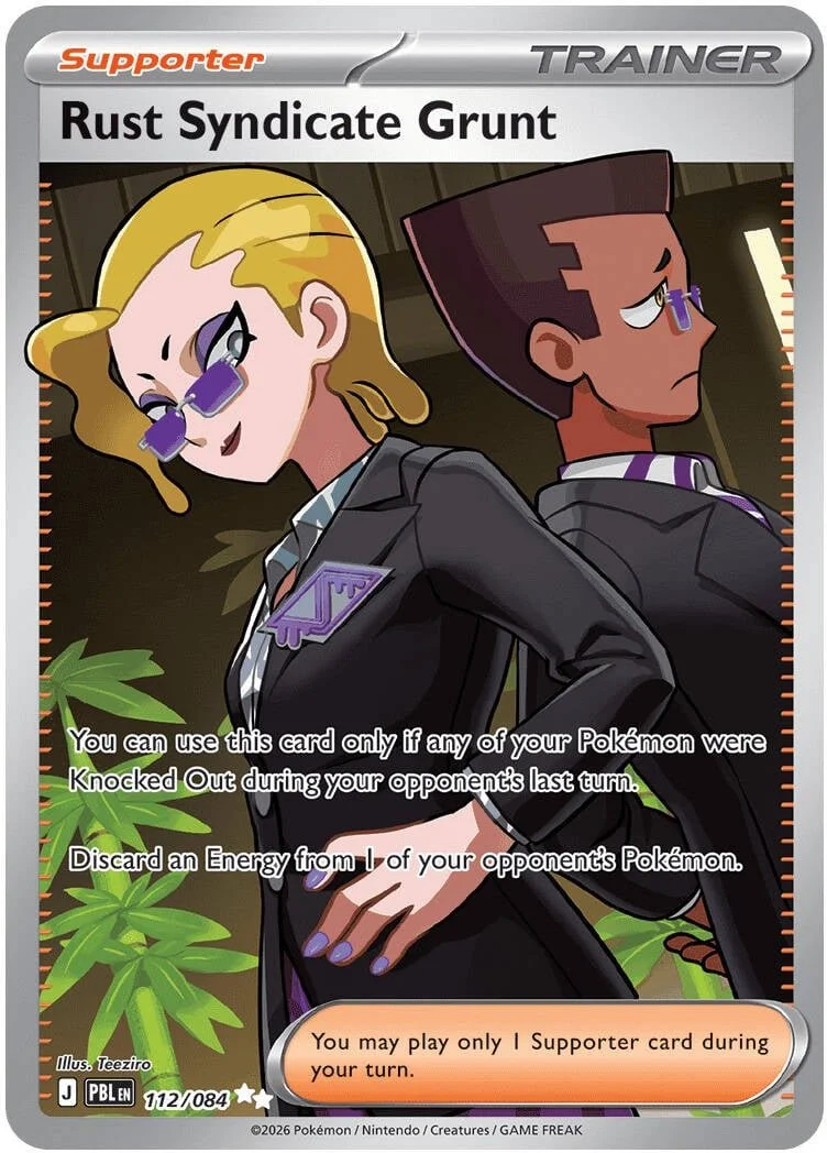 Rust Syndicate Grunt - Pitch Black Pokemon TCG Card