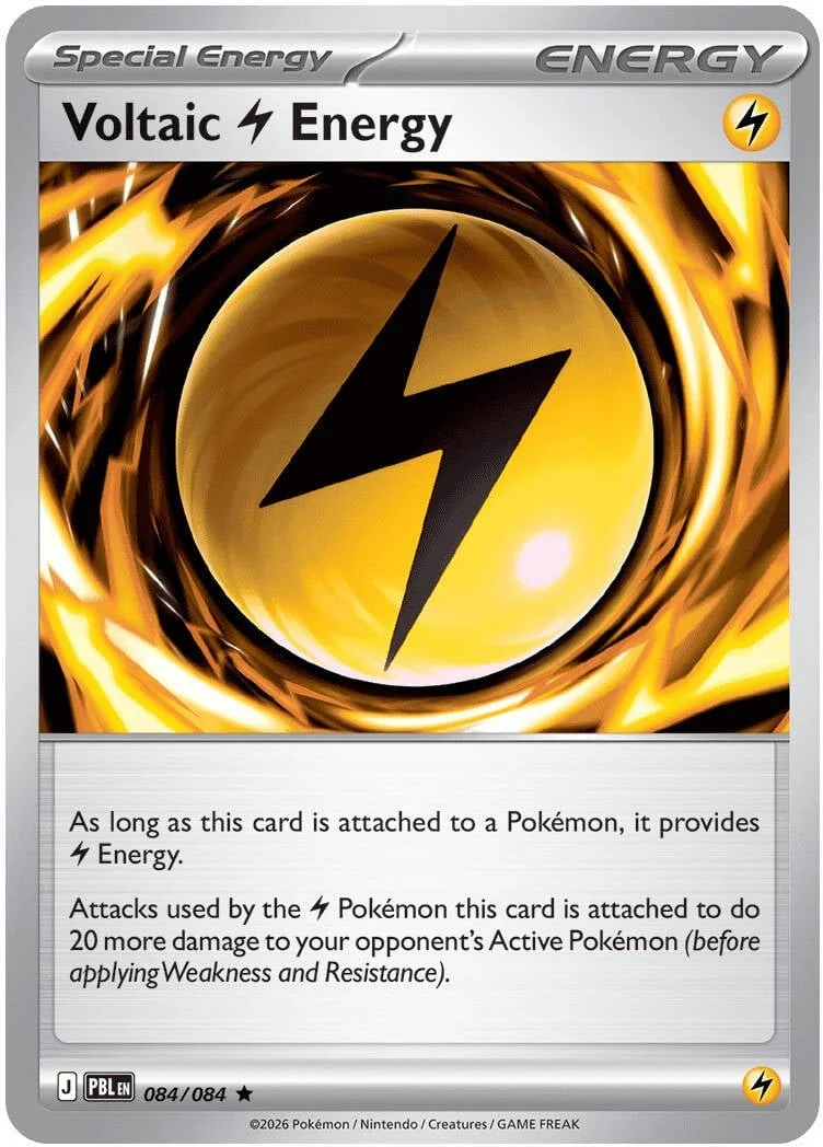 Voltaic Lightning Energy - Pitch Black Pokemon TCG Card