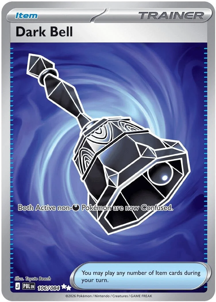 Dark Bell - Pitch Black Pokemon TCG Card