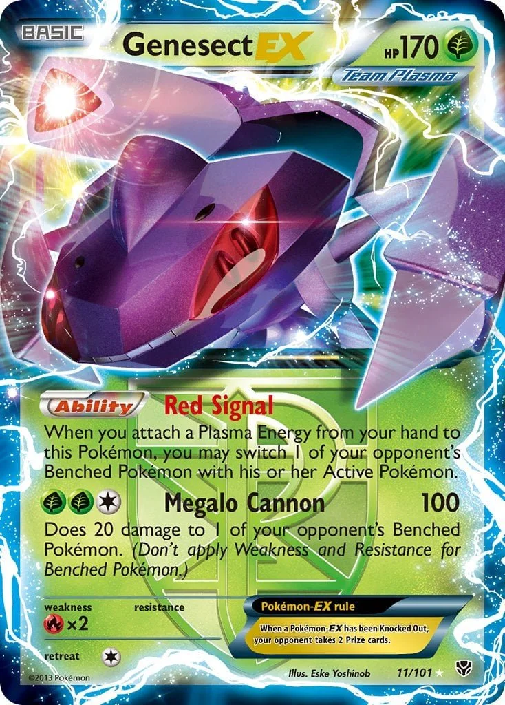 Genesect EX - Pokemon TCG Card