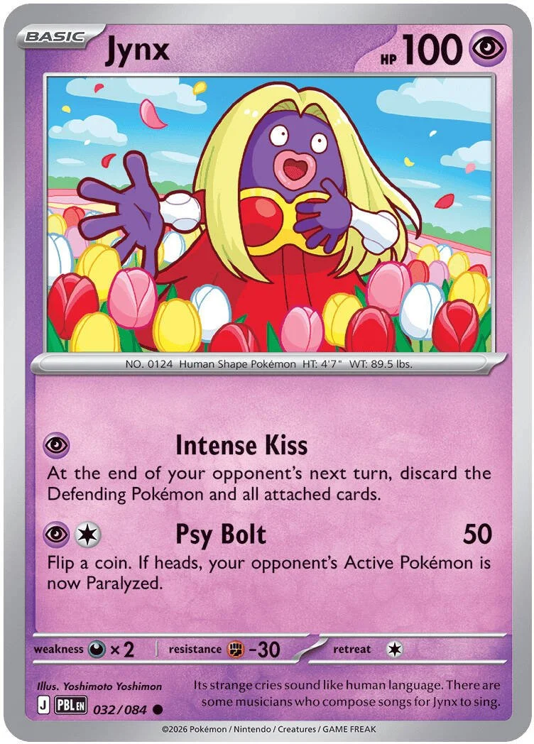 Jynx - Pitch Black Pokemon TCG Card