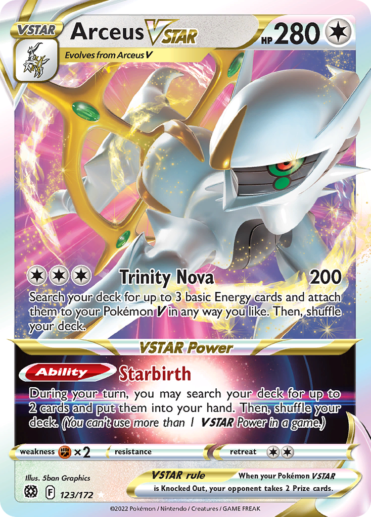 Arceus VSTAR - Pokemon TCG Card