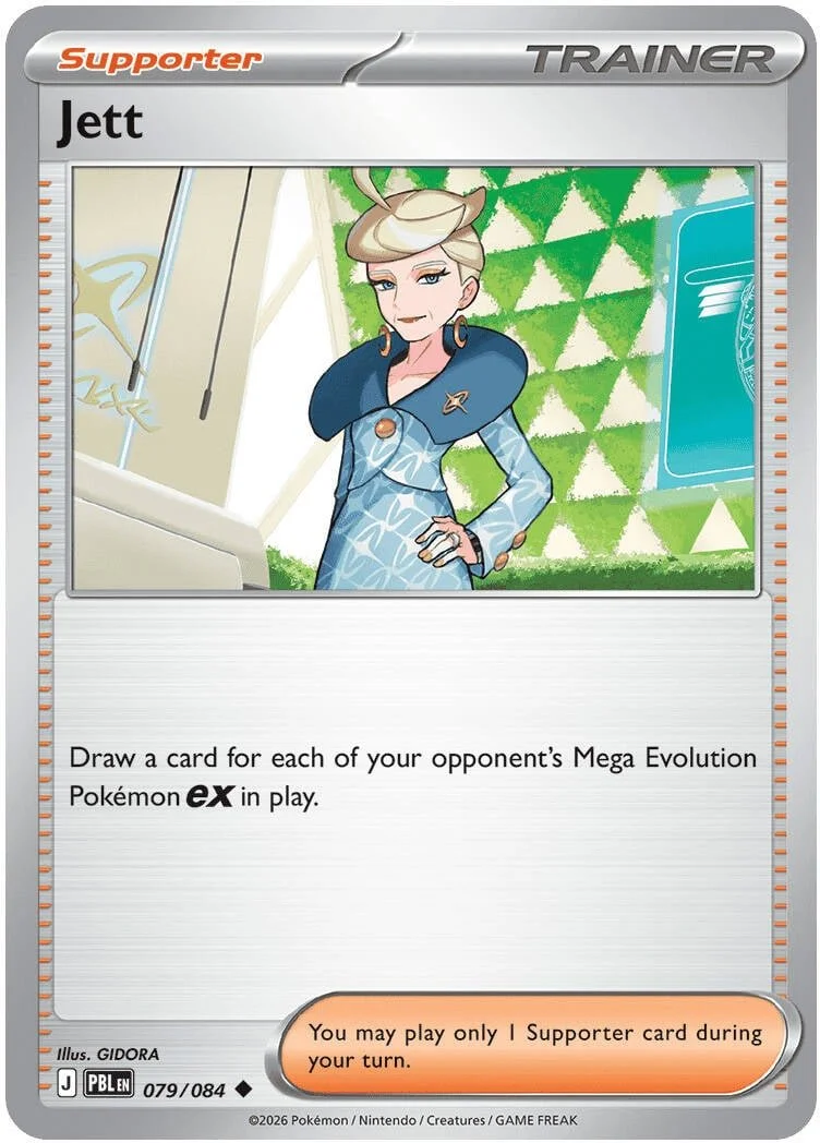 Jett - Pitch Black Pokemon TCG Card