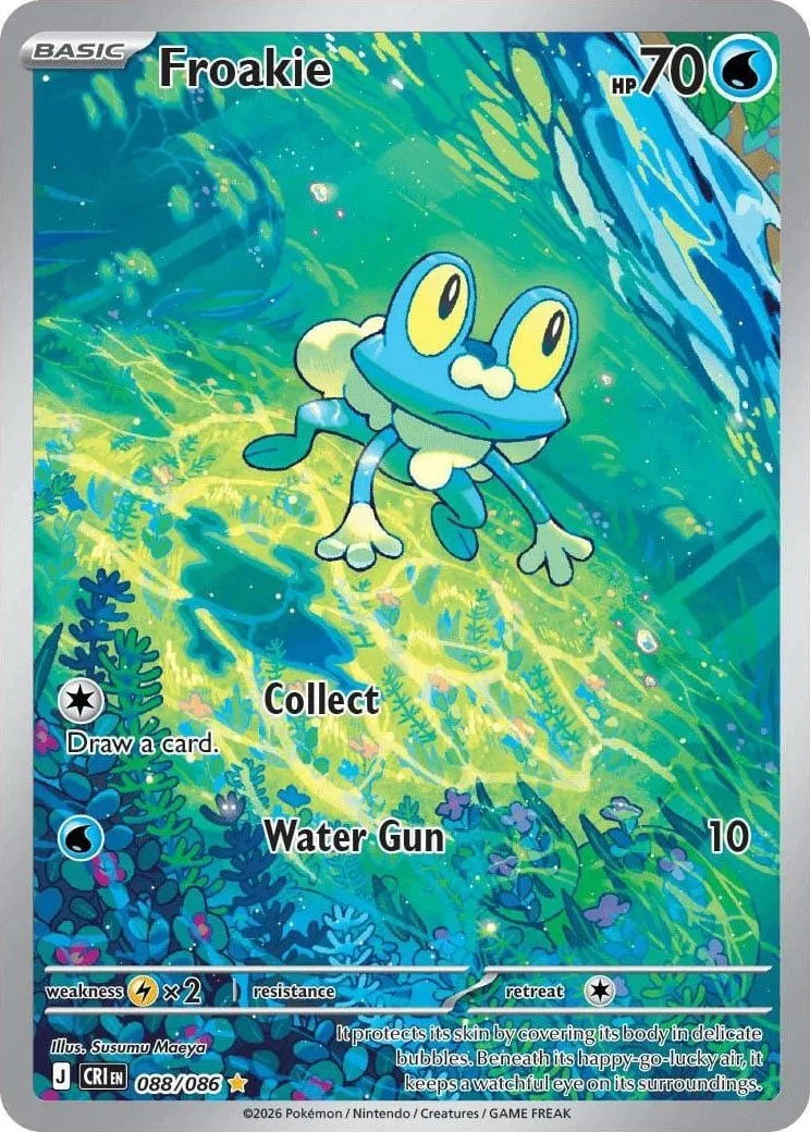 Froakie - Chaos Rising Pokemon TCG Card