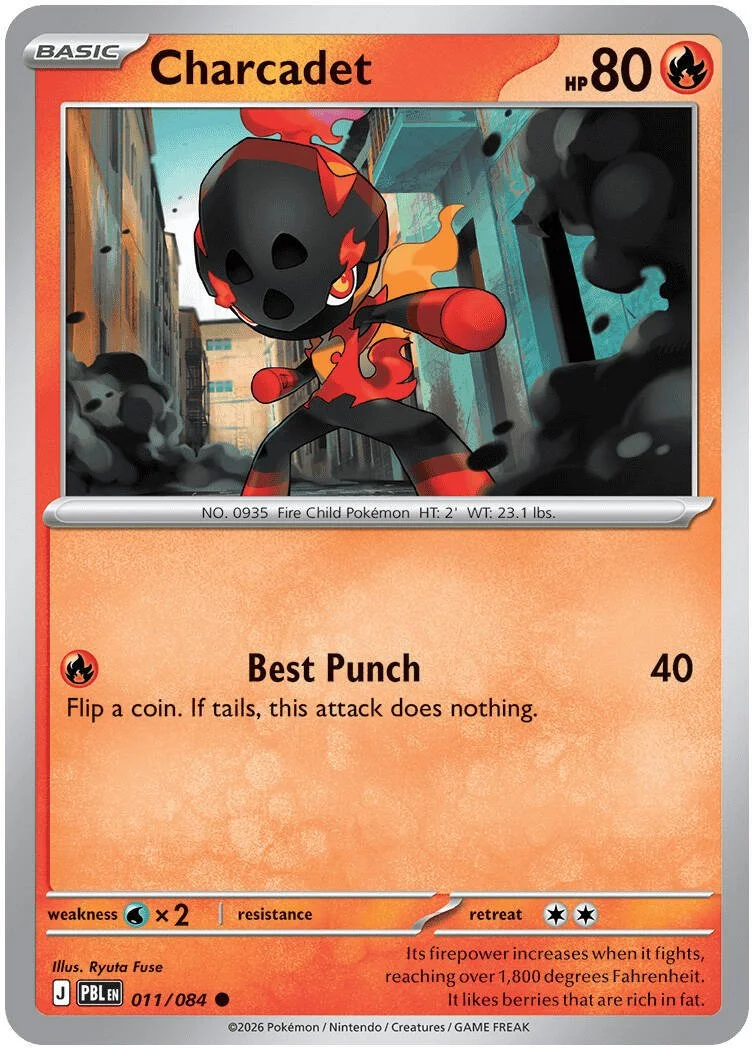 Charcadet - Pitch Black Pokemon TCG Card