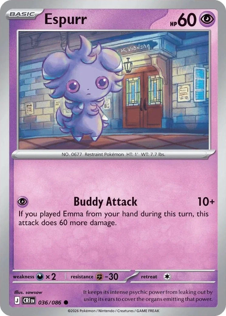 Espurr - Chaos Rising Pokemon TCG Card