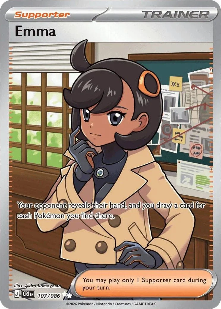 Emma - Chaos Rising Pokemon TCG Card