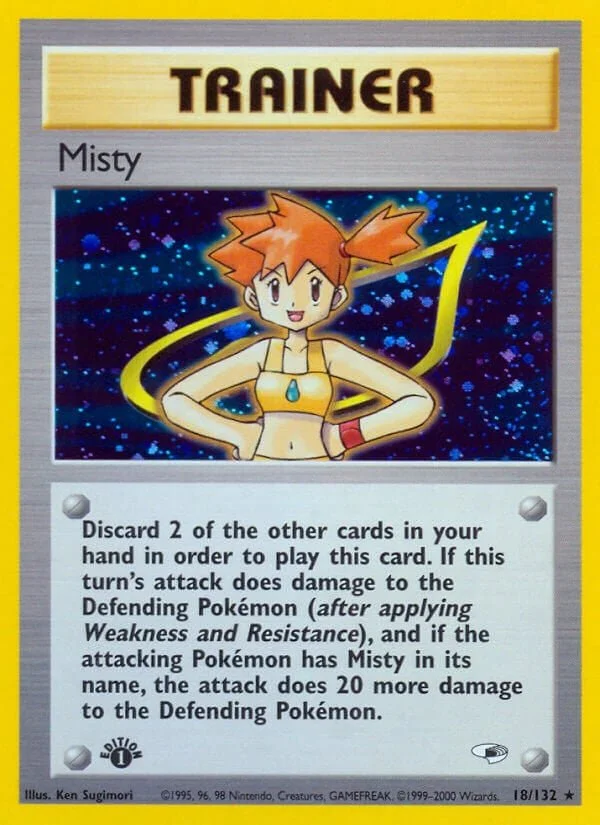 Misty - Pokemon TCG Card