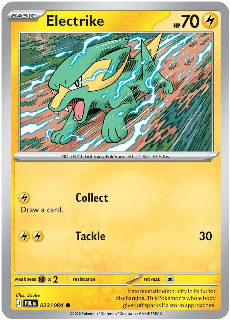Electrike - Pitch Black Pokemon TCG Card