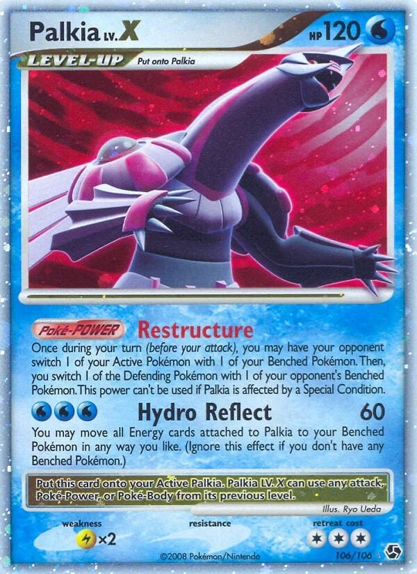 Palkia LV.X - Pokemon TCG Card
