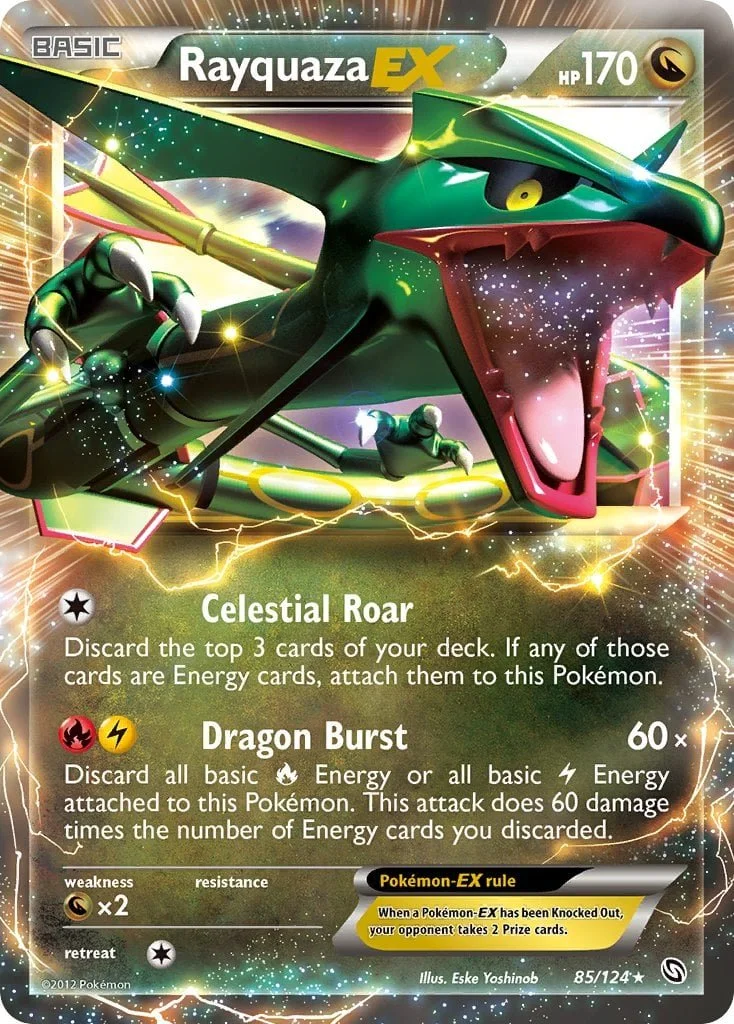 Rayquaza EX - Pokemon TCG Card