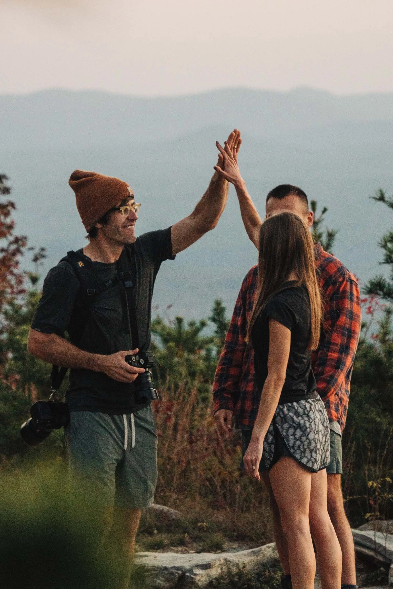 Andy Wickstrom of MountainWed Photography in the mountains