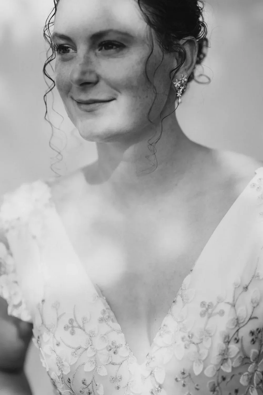 Portrait of Mackenzie while waiting for Michael to return.