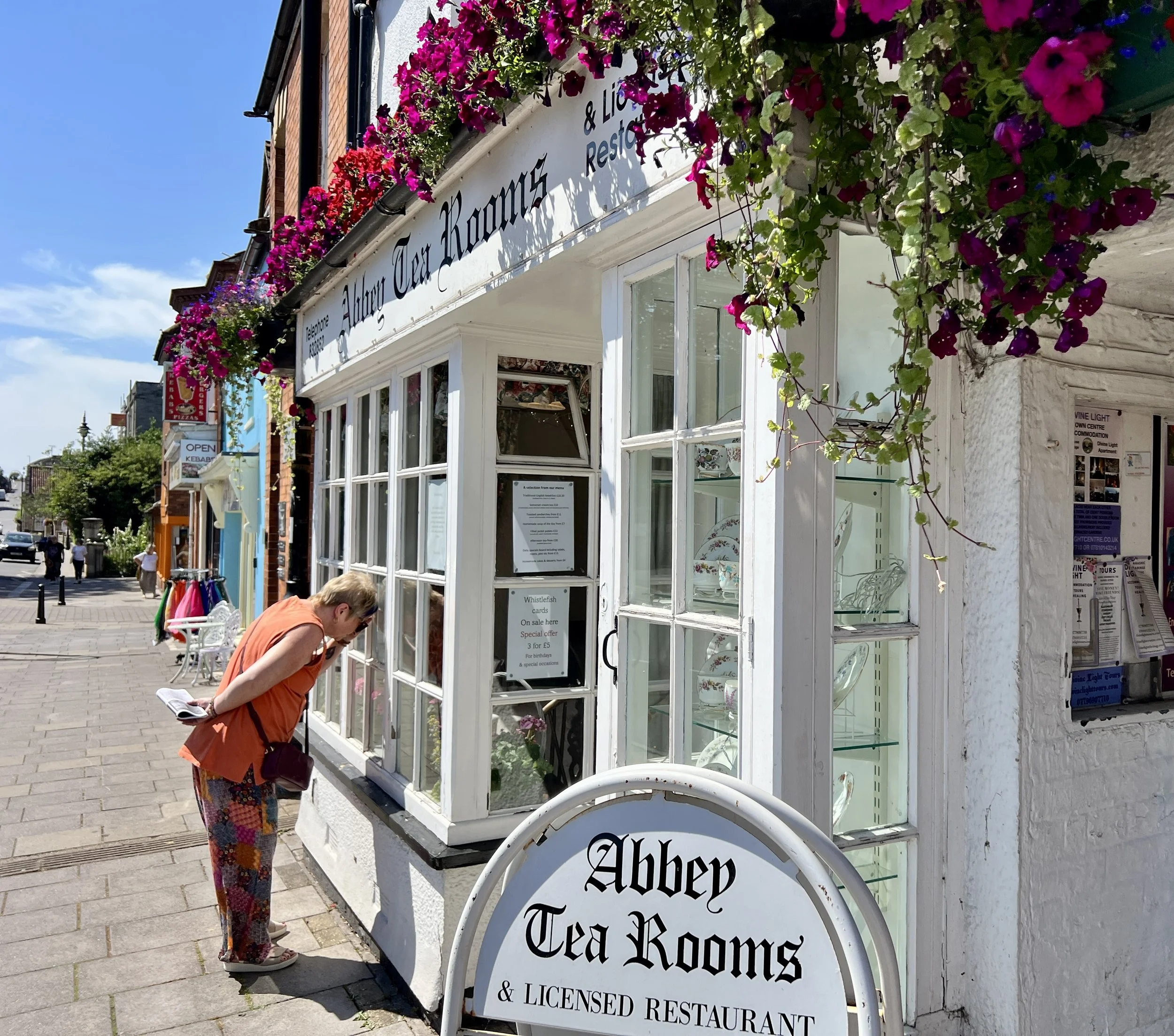 Abbey Tea Rooms website customer journey
