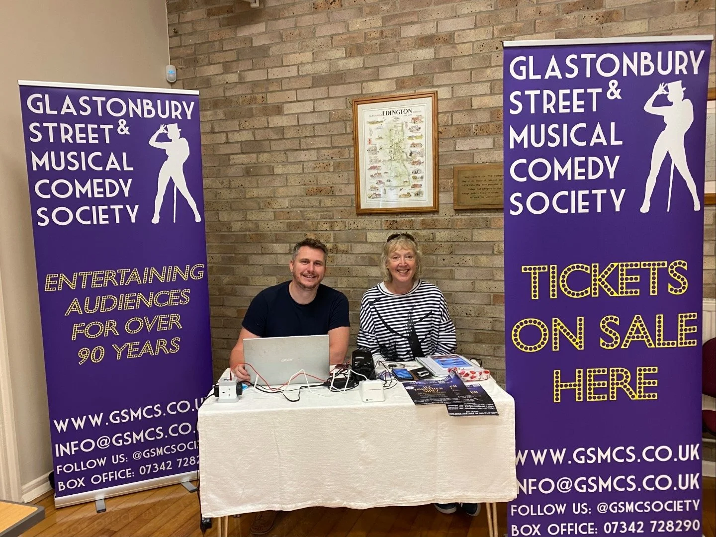 GSMCS promoting the society at an external community event