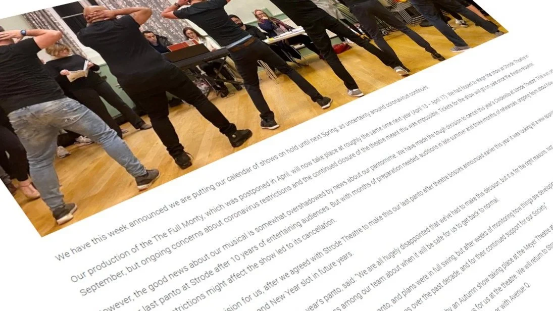 Online and printed content created for GSMCS