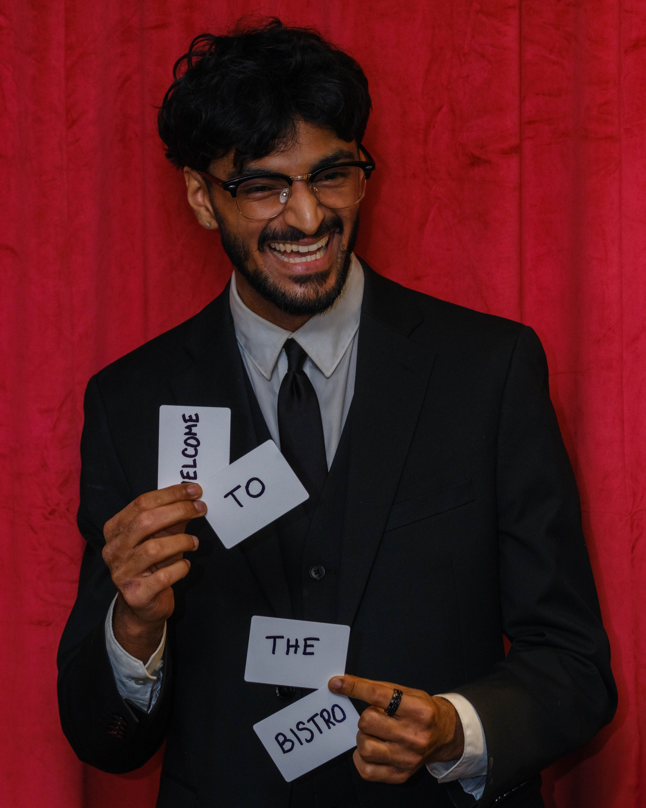 Sanjeev Vinodh smiling