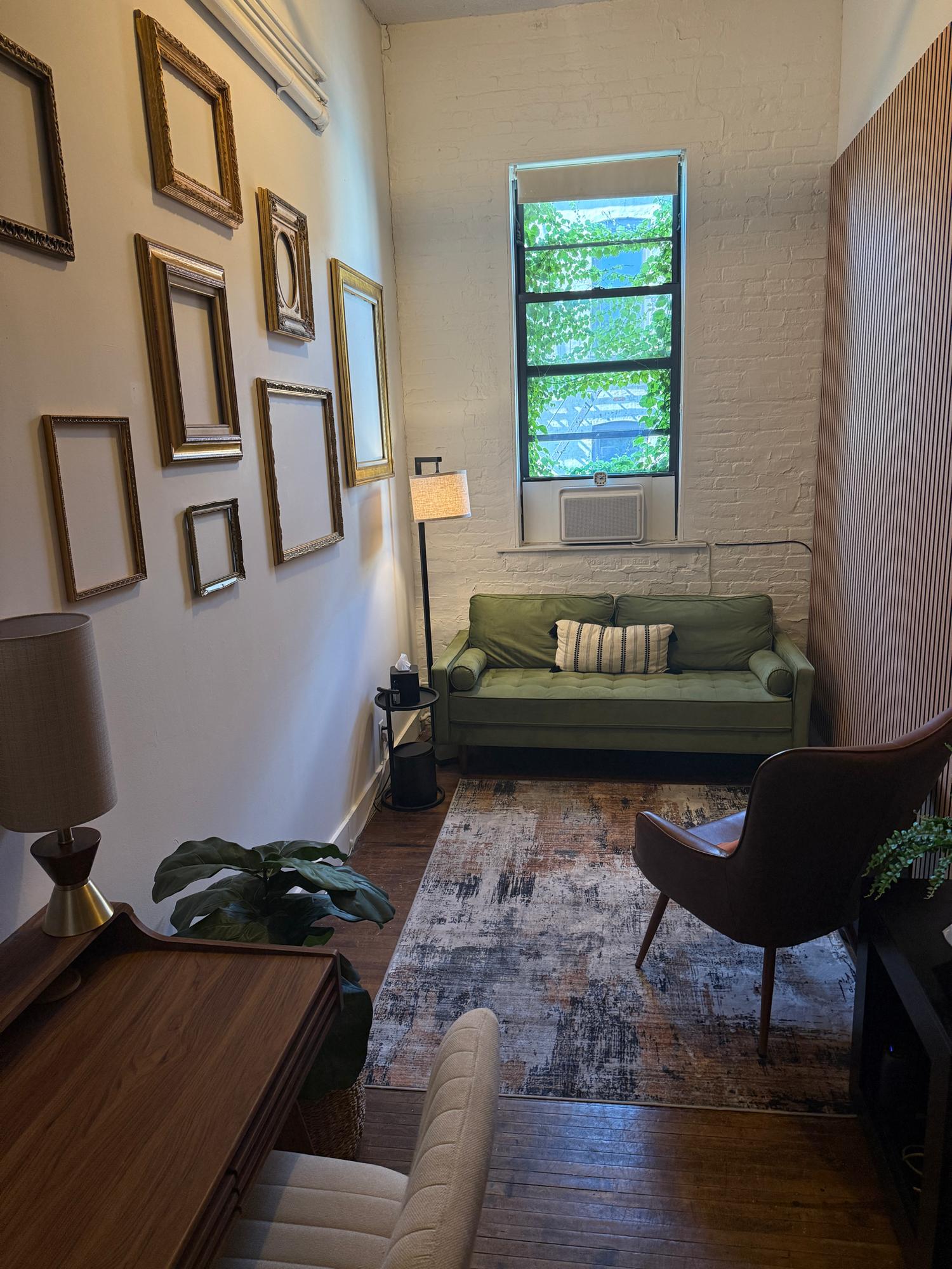A bright therapy room at BIPS Greenpoint
