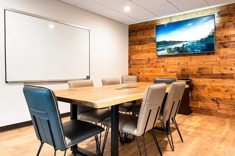 Meeting room available to coworking members