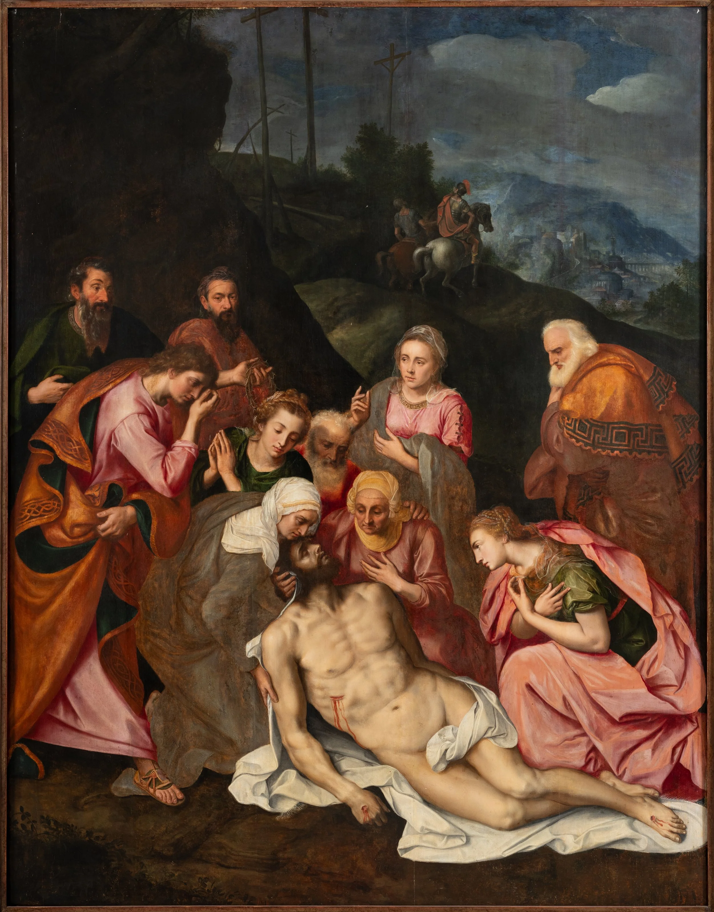 Willem Key, The Lamentation of Christ with Donors