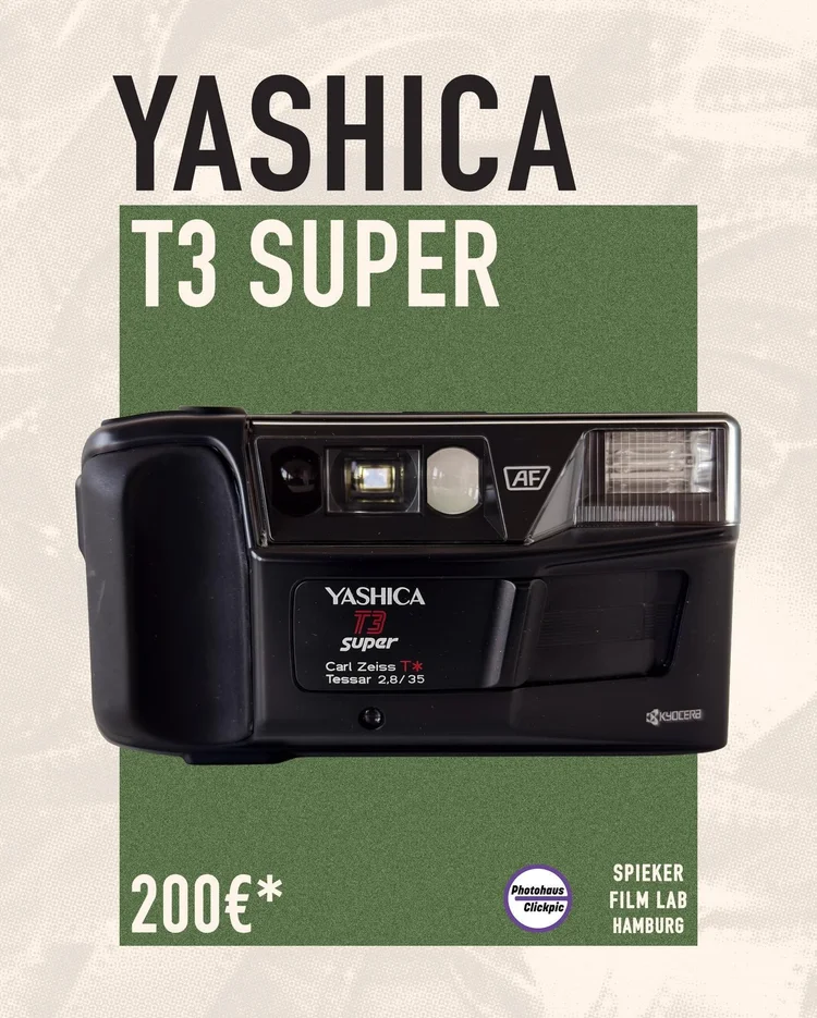 Yashica T3 Super · Spieker Film Lab × Photohaus Clickpic