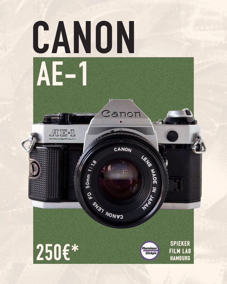Canon AE-1 · Spieker Film Lab × Photohaus Clickpic
