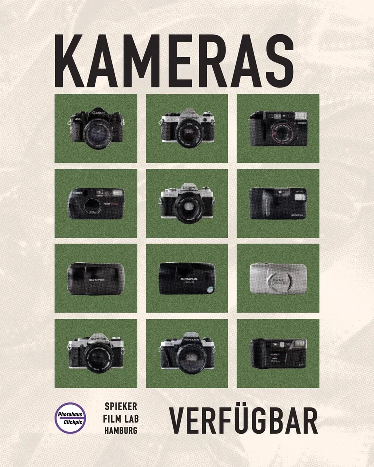 Spieker Film Lab × Photohaus Clickpic – analoge Kameraauswahl