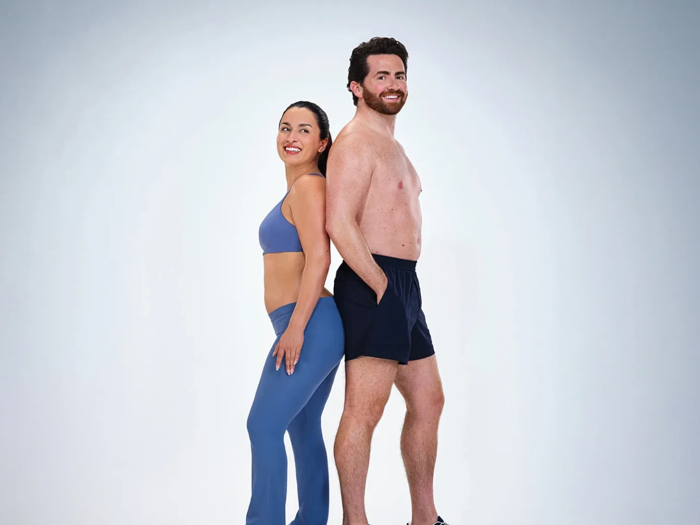 Couple representing body contouring goals and confidence after CoolSculpting treatment