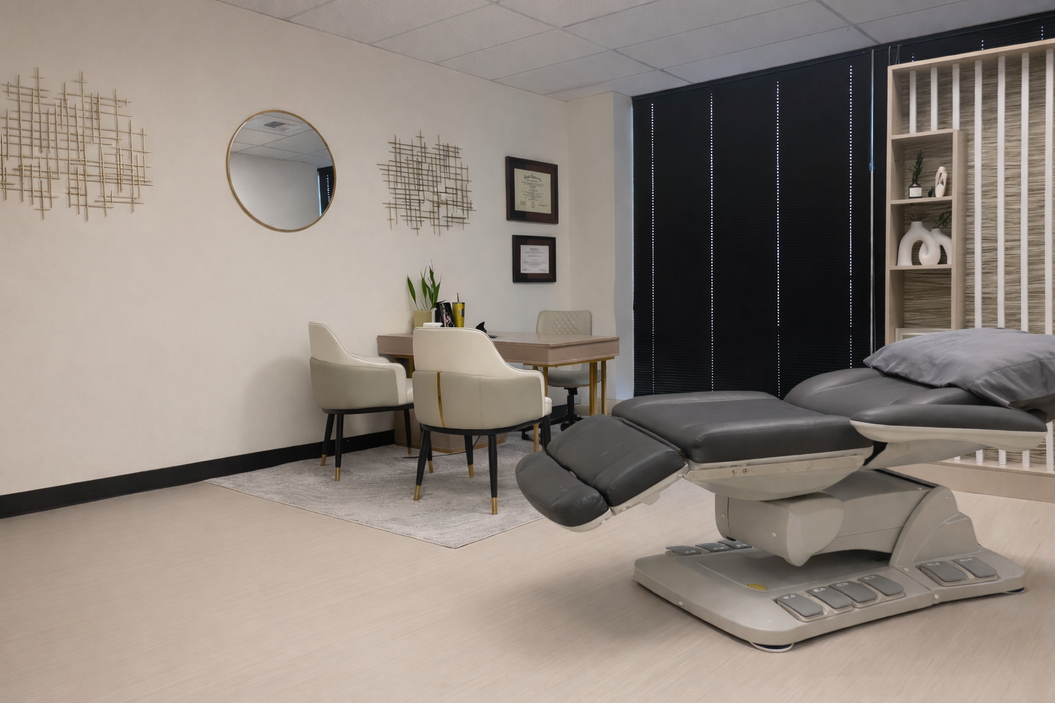 SageMED consultation and treatment room in Bellevue, WA