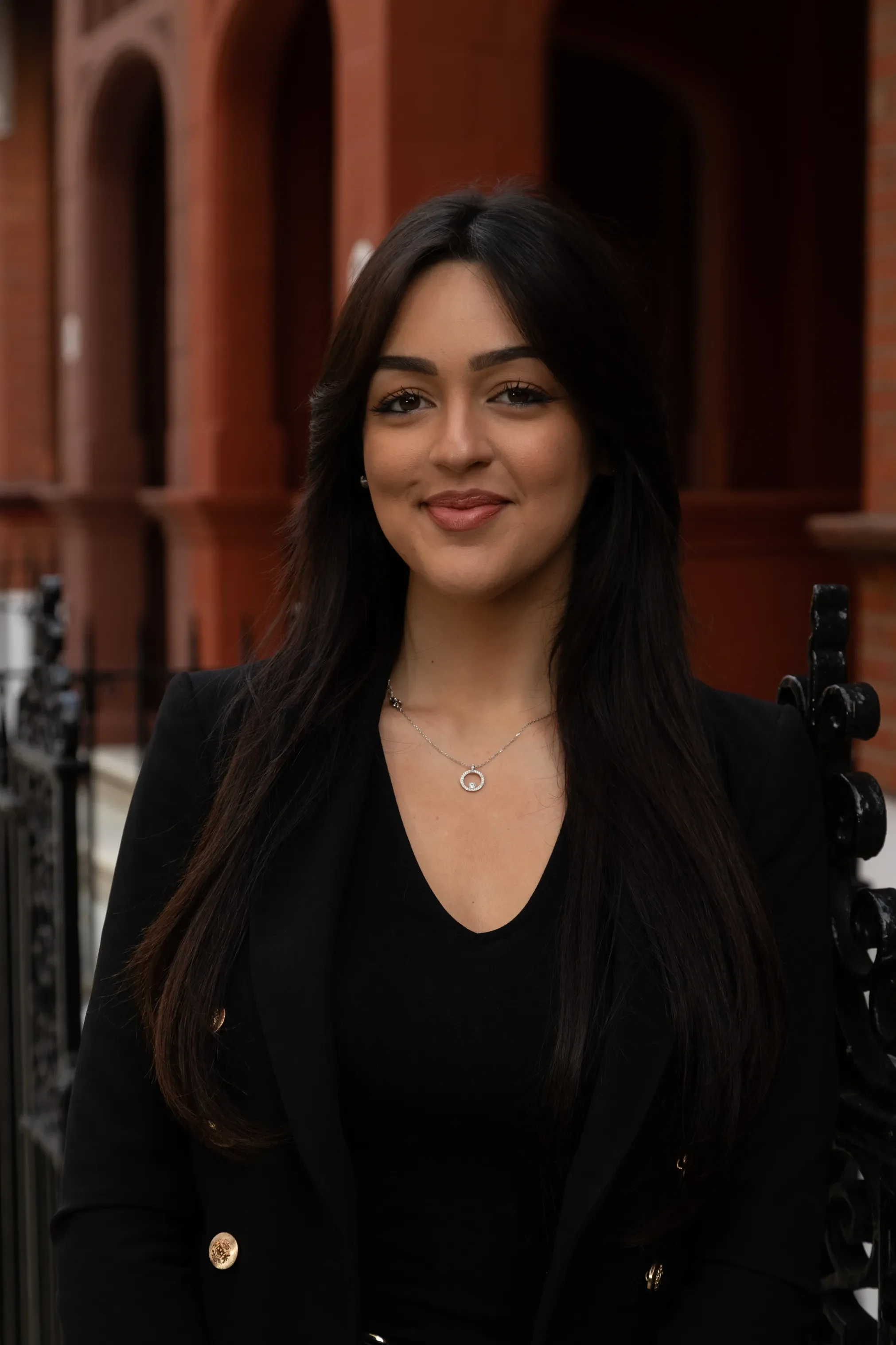 Professional corporate headshot, London studio