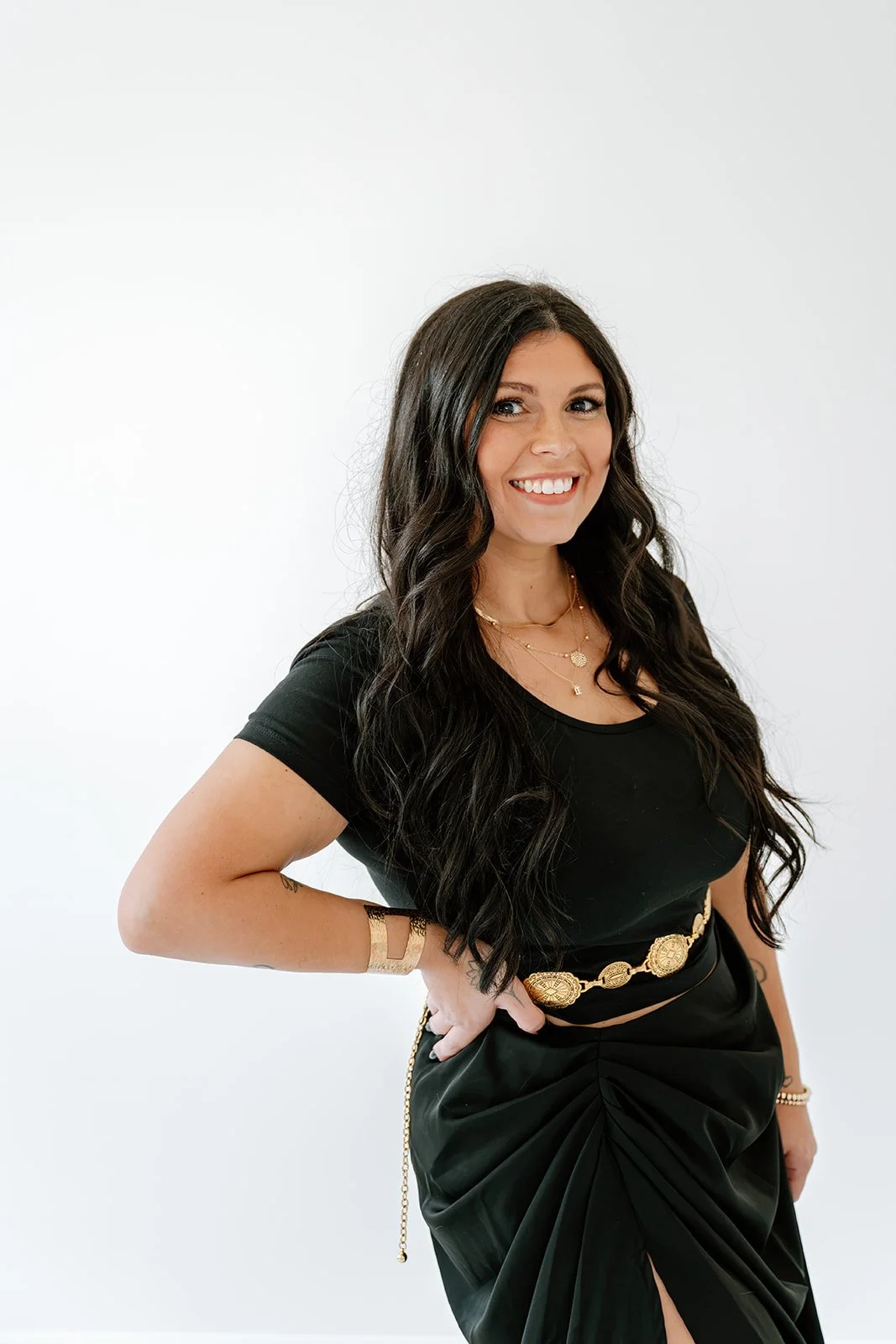 Devin Ferino, Level 5 stylist and extension specialist at TEAL Hair & Makeup Studio
