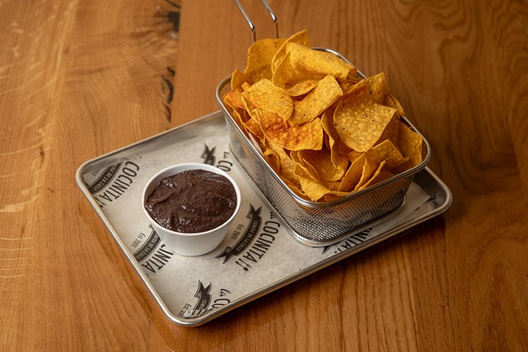Chips & Black Bean Dip