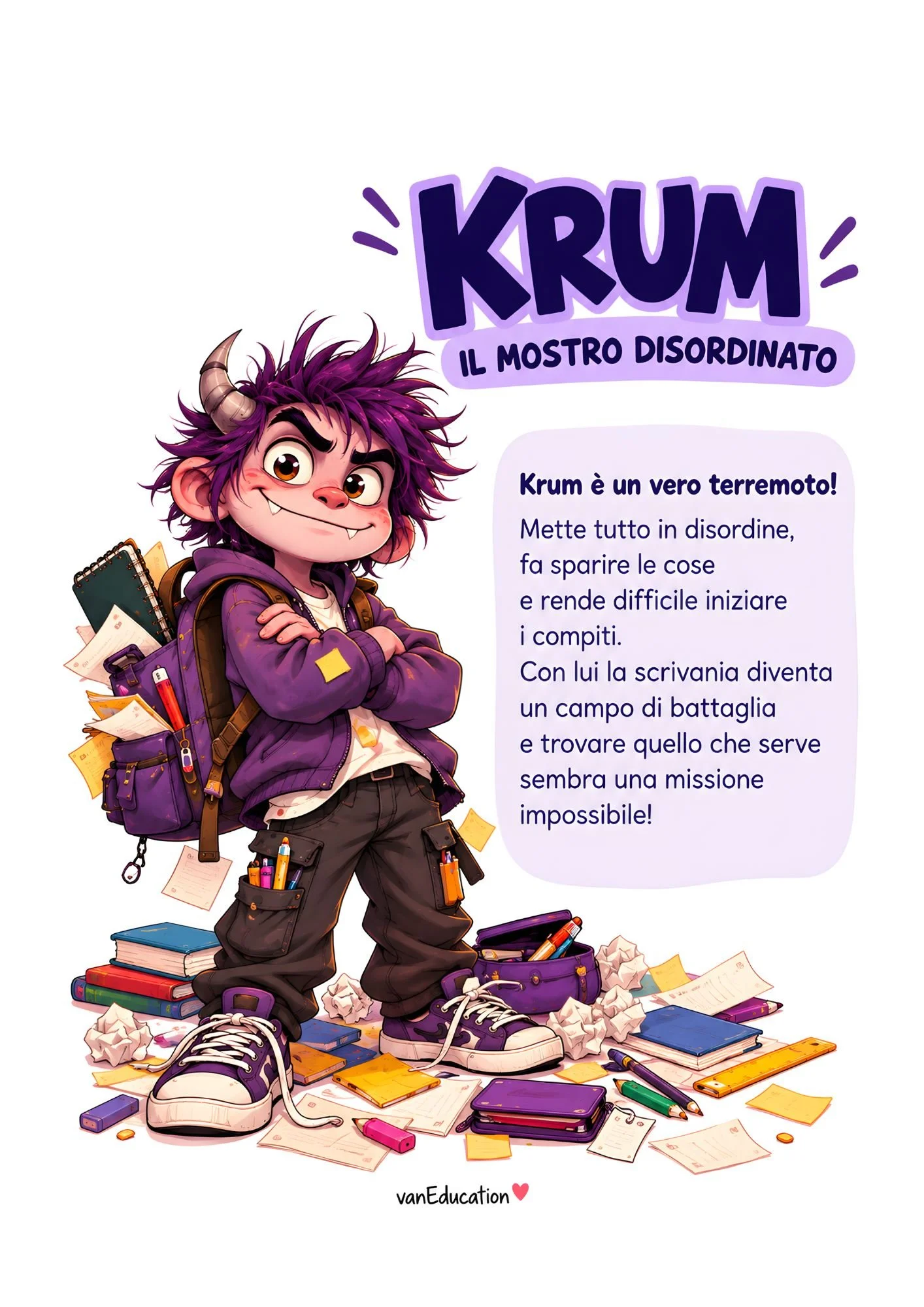 Krum, il mostro disordinato