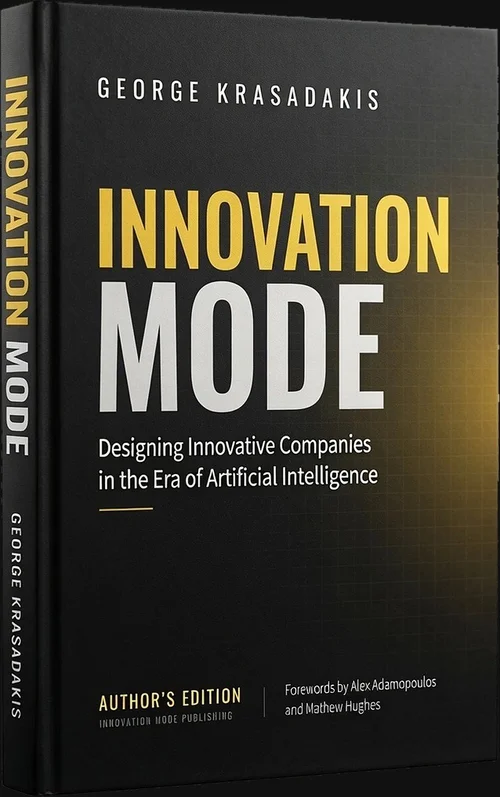Innovation Mode: Designing Innovative Companies in the Era of Artificial Intelligence, book cover