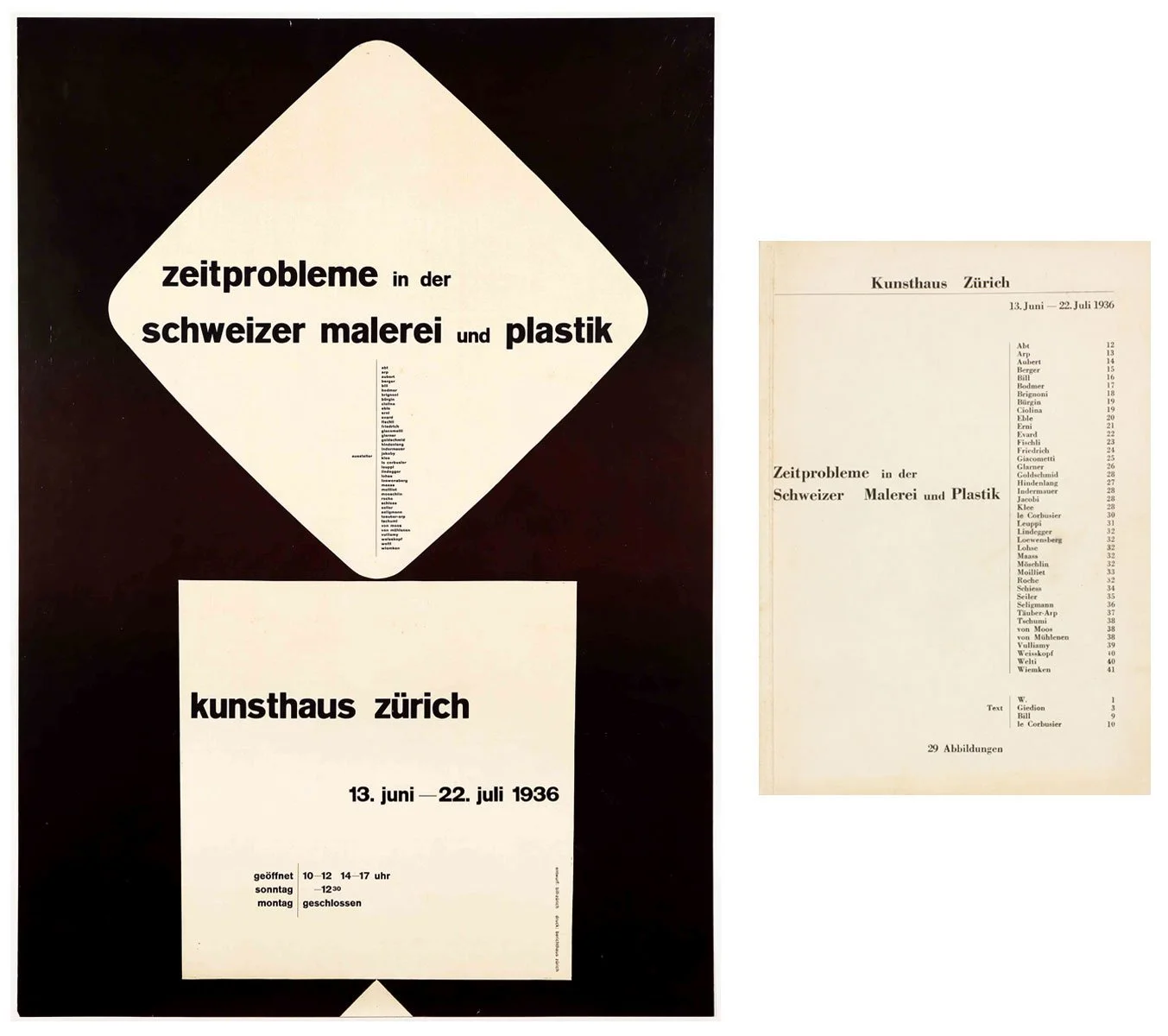 Posters and Catalogues for Landmark German and Swiss Exhibitions