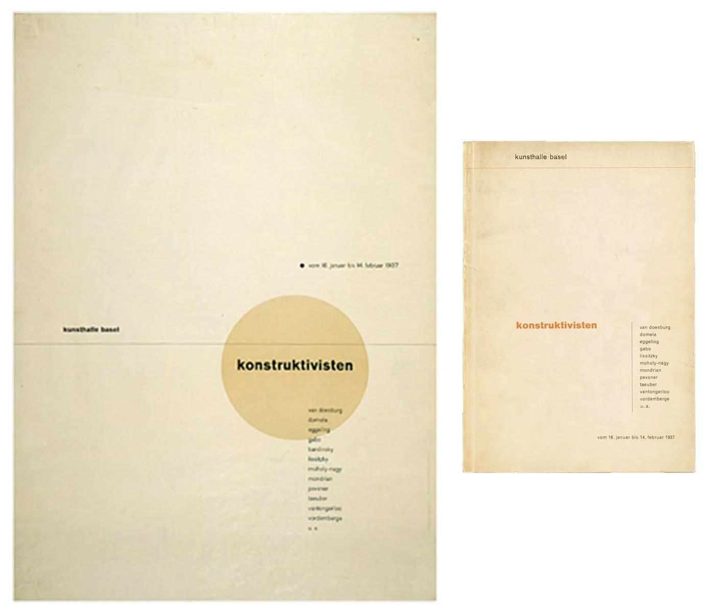 Posters and Catalogues for Landmark German and Swiss Exhibitions