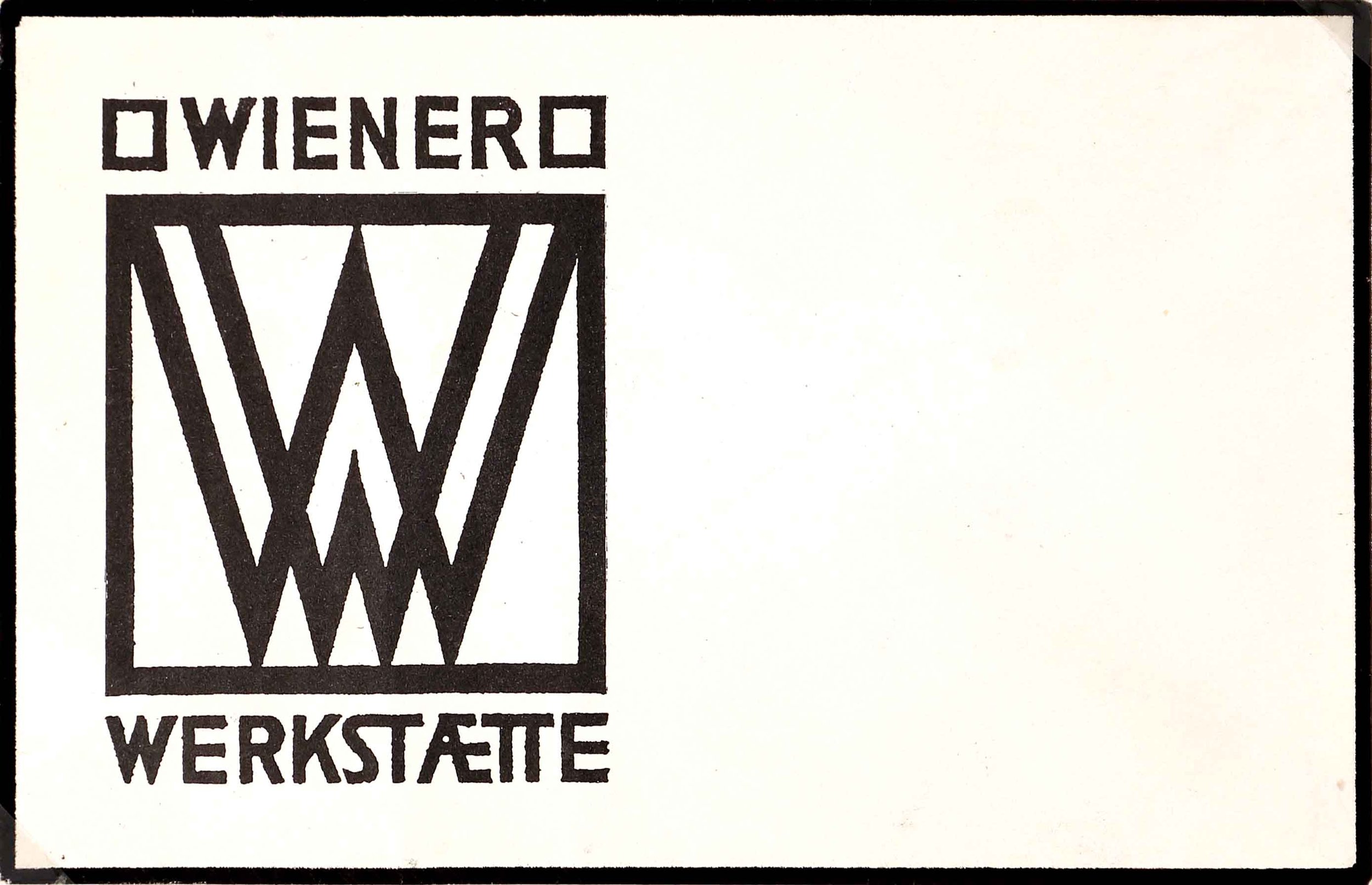 WW (Wiener Werkstätte): Iterations of a Monogram, 1905–1931 WW (Wiener Werkstätte): Iterations of a Monogram, 1905–1931