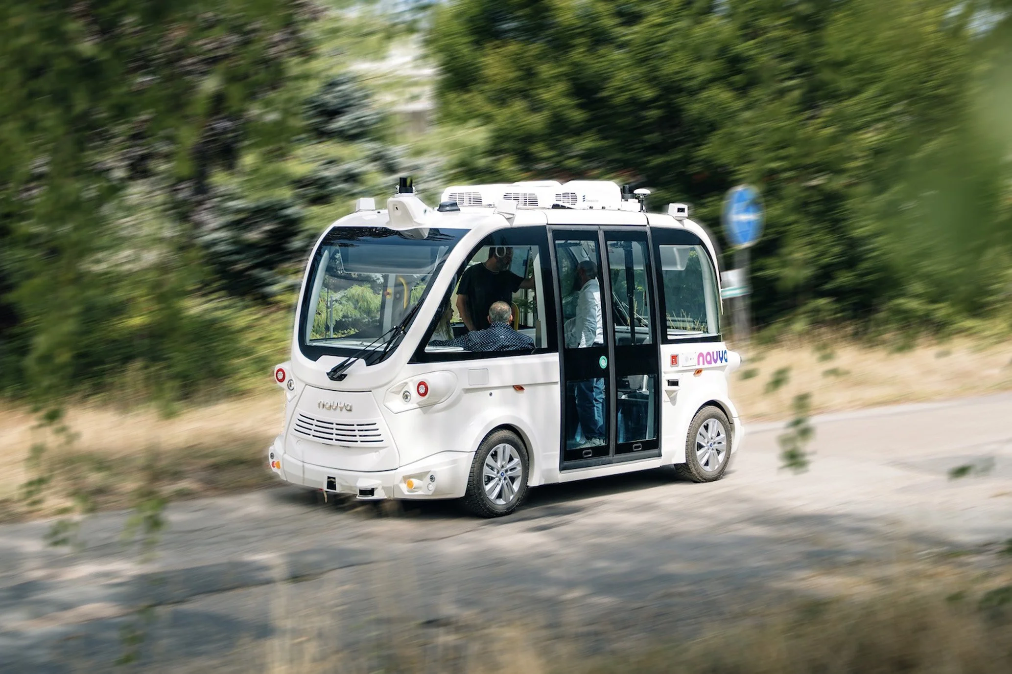 Campagne publicitaire Navya Mobility par LUSANT Prod.