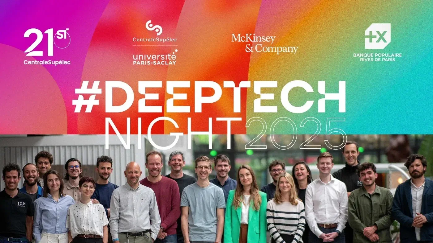 Ouverture de la Deeptech Night 2025 de 21st by CentraleSupélec, captation live multicaméra