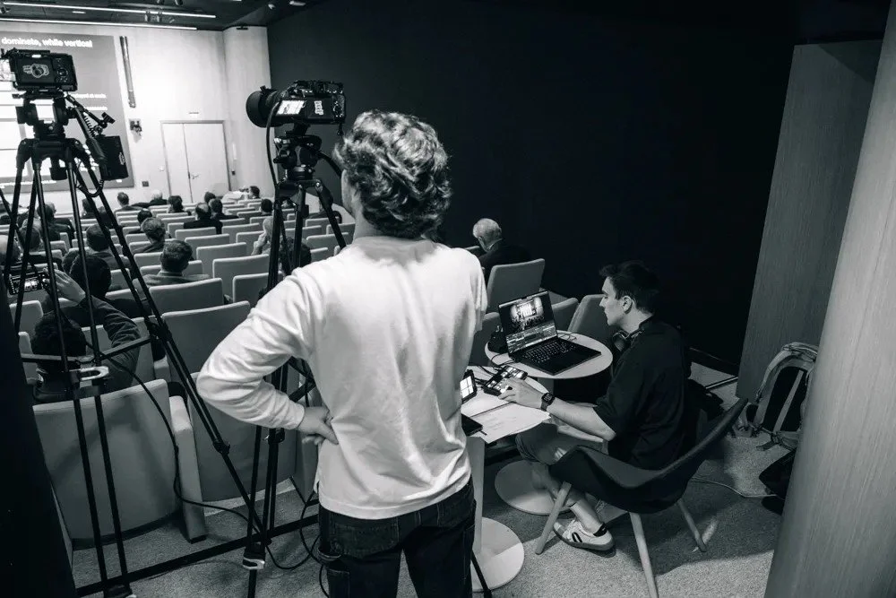 Cadreur LUSANT Prod. pendant une captation live