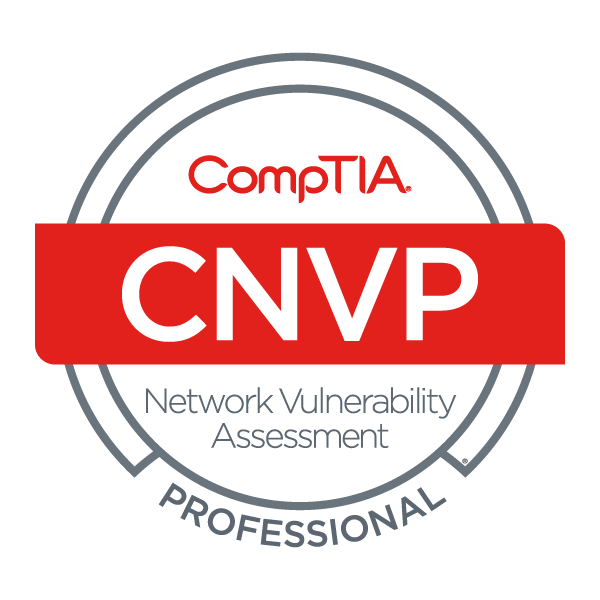 CompTIA Network Vulnerability Assessment Professional Badge