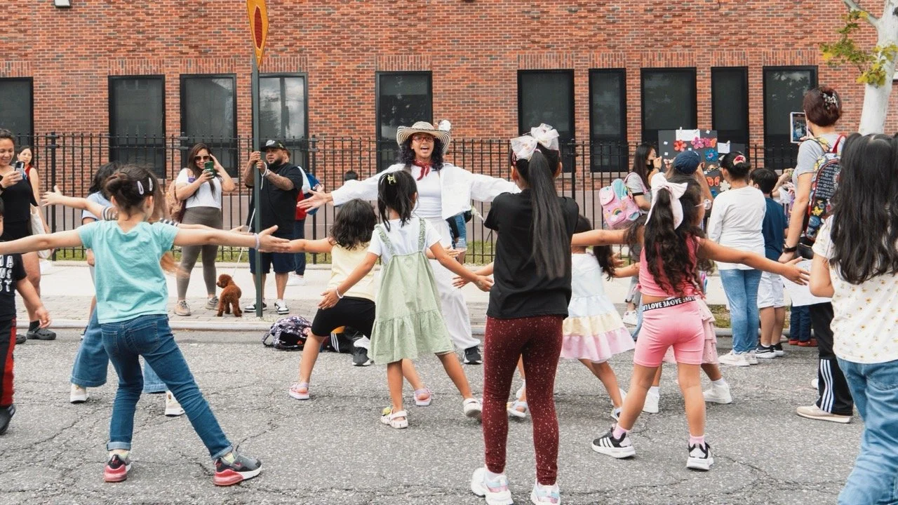 School street program in action