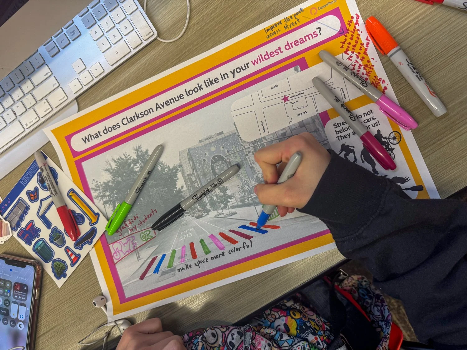Library workshop creative activities