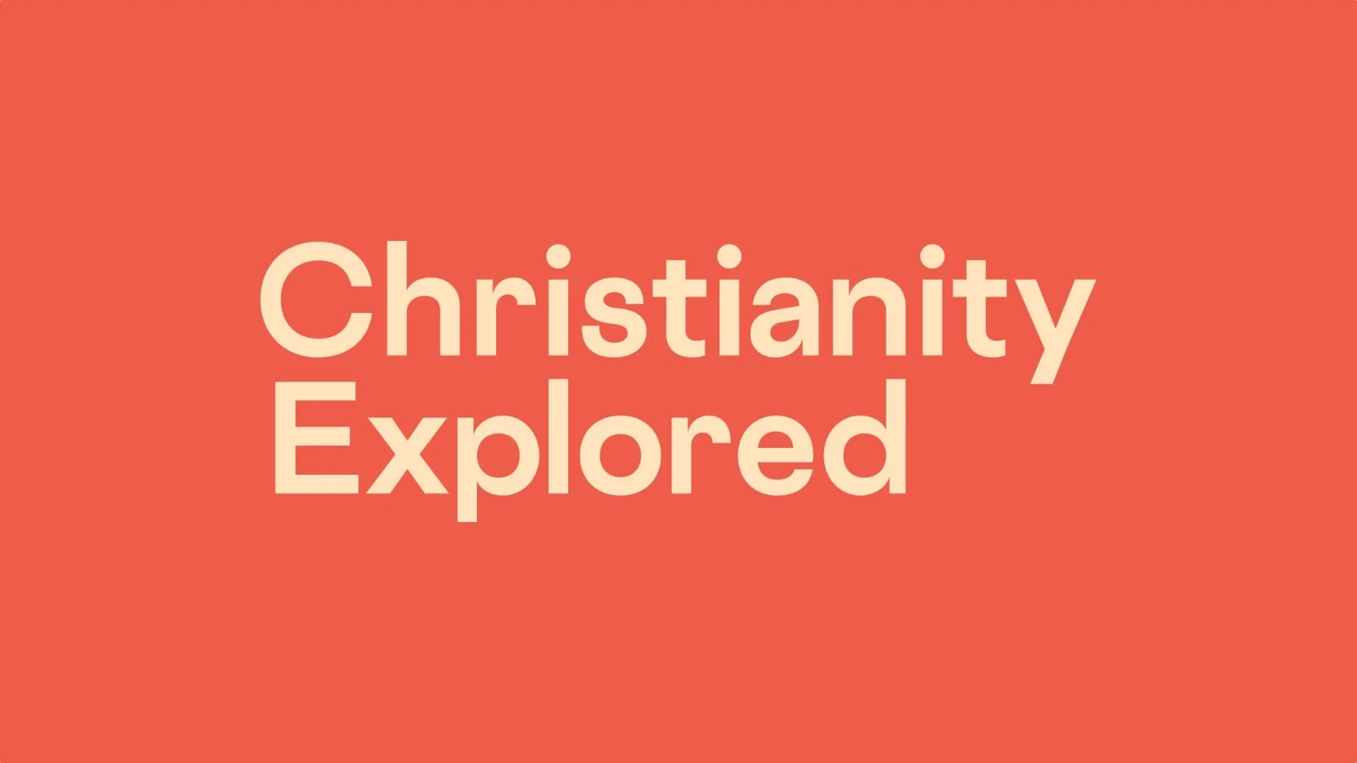 Christianity Explored
