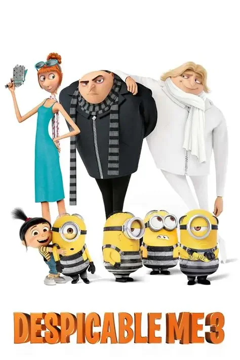 Despicable Me 3 movie poster